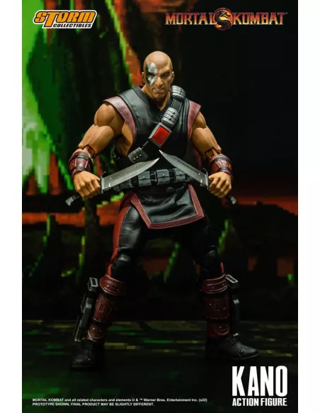 Mortal Kombat Action Figure 1/12 Kano 18 cm