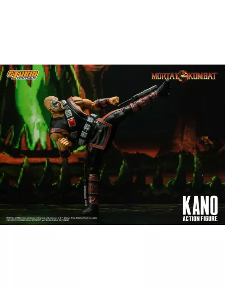 Mortal Kombat Action Figure 1/12 Kano 18 cm