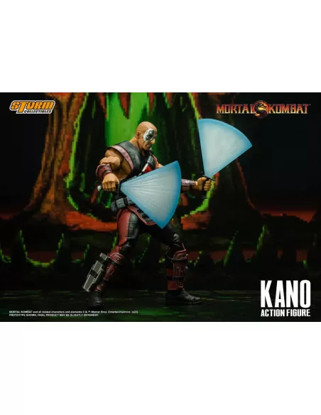 Mortal Kombat Action Figure 1/12 Kano 18 cm