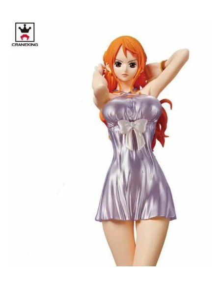 One Piece Nami Metallic Purple ver. Glitter & Glamours 25cm