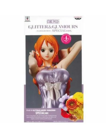 One Piece Nami Metallic Purple ver. Glitter & Glamours 25cm