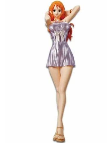 One Piece Nami Metallic Purple ver. Glitter & Glamours 25cm