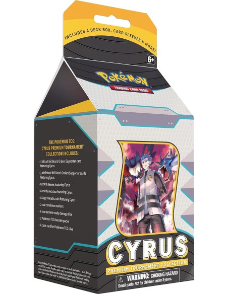 Pokemon TCG: Cyrus Premium Tournament Collection ENG (1 Full-Art Foil Card 3 Foil Cards & 7 Boosters)