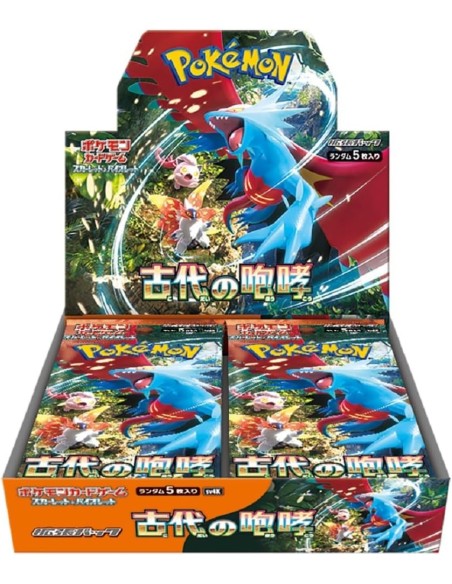 Pokemon Scarlet & Violet Ancient Roar Box JAP