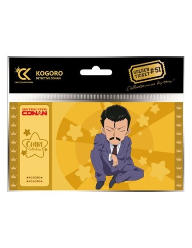 Detective Conan Golden Ticket 51 Kogoro Chibi Case (10)