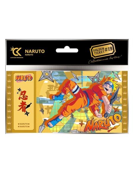 Naruto Shippuden Golden Ticket 19 Naruto Case (10)  Cartoon Kingdom