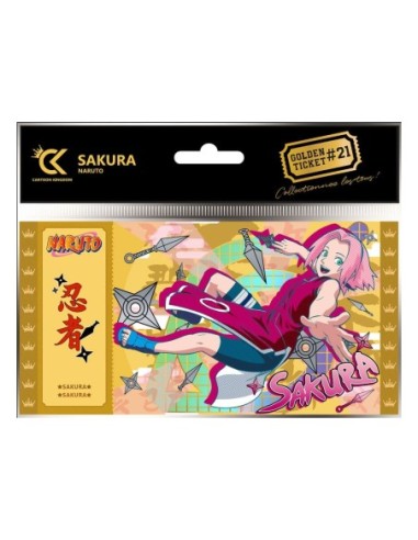 Naruto Shippuden Golden Ticket 21 Sakura Case (10)