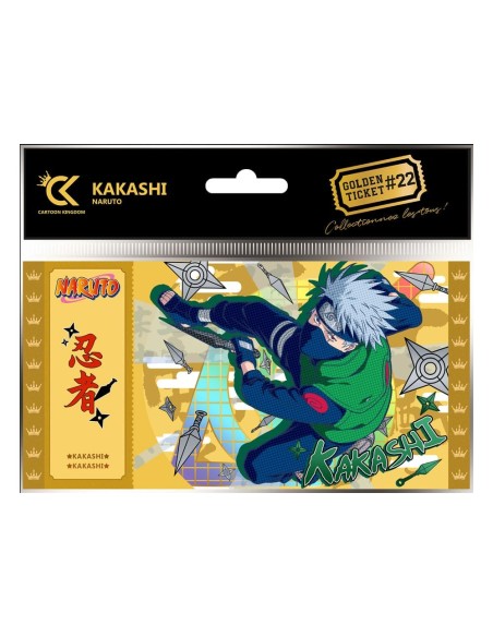 Naruto Shippuden Golden Ticket 22 Kakashi Case (10)