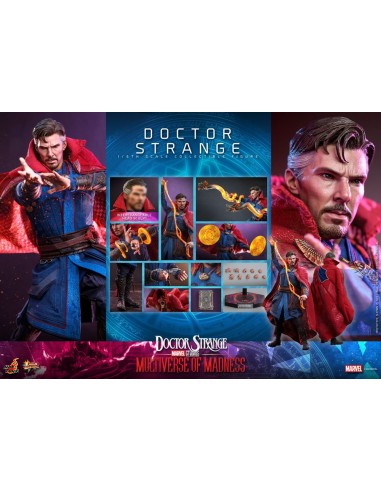 MMS645 Doctor Strange in the Multiverse of Madness Movie Masterpiece Action Figure 1/6 Doctor Strange 31 cm