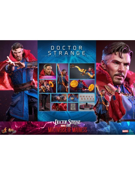 MMS645 Doctor Strange in the Multiverse of Madness Movie Masterpiece Action Figure 1/6 Doctor Strange 31 cm