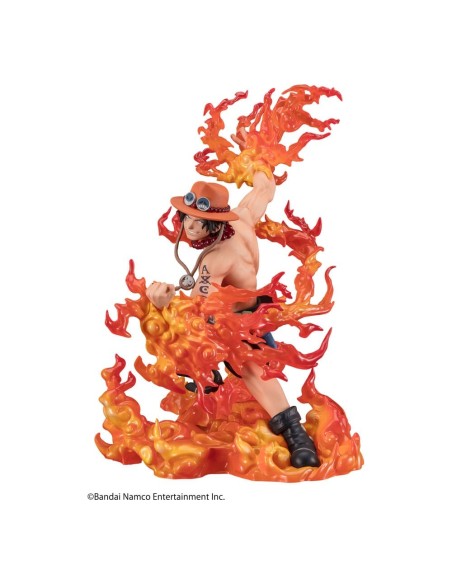 One Piece FiguartsZERO PVC Statue (Extra Battle) Portgas. D. Ace -One Piece Bounty Rush 5th Anniversary- 17 cm