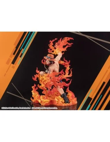 One Piece FiguartsZERO PVC Statue (Extra Battle) Portgas. D. Ace -One Piece Bounty Rush 5th Anniversary- 17 cm