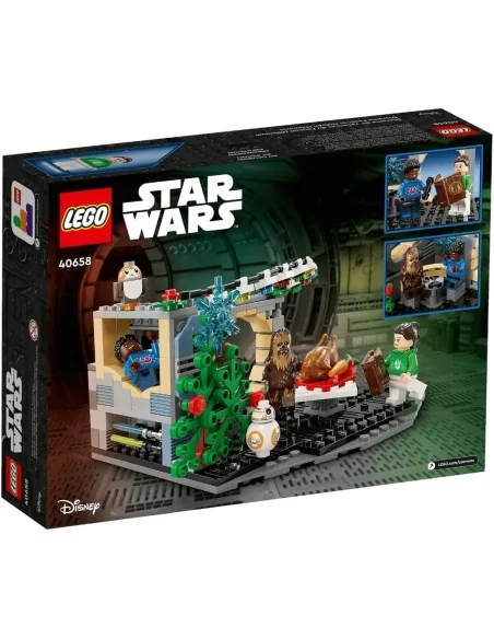 40658 Diorama festivo Millennium Falcon Holiday Diorama  Lego