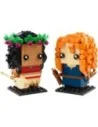 40621 Brickheadz Vaiana Moana & Merida Ribelle - Oceania Disney  Lego