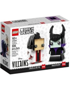 40620 Brickheadz Crudelia Cruella & Maleficent