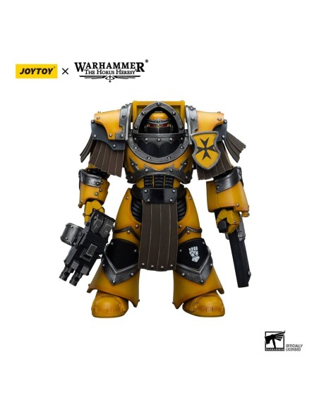 Warhammer The Horus Heresy AF 1/18 Imperial Fists Legion Terminator Squad Legion Cataphractii with Chainfist 12 cm