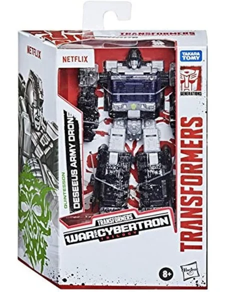 Transformers War For Cybertron Trilogy Deseeus Army Drone Hasbro Netflix