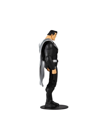 DC Multiverse Superman Black Suit Animated Series 18 cm