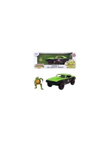 Teenage Mutant Ninja Turtles Diecast Model 1/24 Chevy Camaro Raphael  Jada Toys
