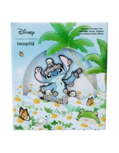 Disney by Loungefly Enamel 3" Pins Lilo and Stitch Springtime 3" Collector Box Assortment (12)