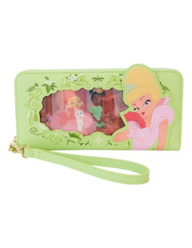 Disney by Loungefly Wallet Princess and the Frog Tiana Wristlet