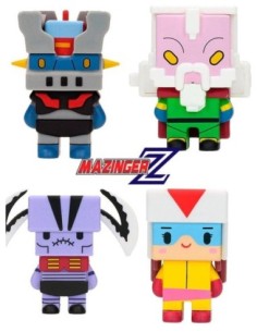 Mazinger Z Trading Figures 4-Pack Pixel 003 Set 7 cm  SD Toys