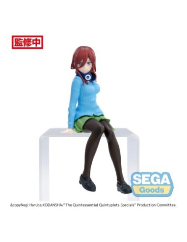 The Quintessential Quintuplets Specials PM Perching PVC Statue Miku Nakano 14 cm