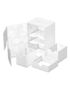 Ultimate Guard Twin Flip`n`Tray 160+ XenoSkin Monocolor White - Severely damaged packaging