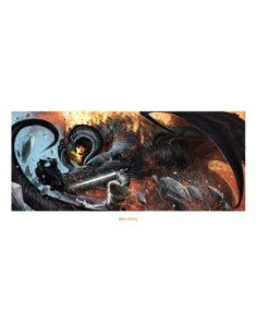 Lord of the Rings Art Print The Battle of the Peak 59 x 30 cm