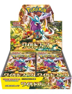 Wild Force Pokemon Scarlet & Violet Box 30 Boosters JAP