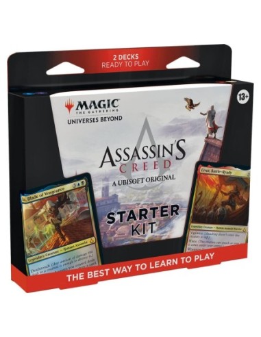 Magic the Gathering Universes Beyond: Assassin's Creed Starter Kit 2024 Display (12) english