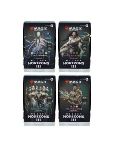 Magic the Gathering Modern Horizons 3 Commander Decks Display (4) german