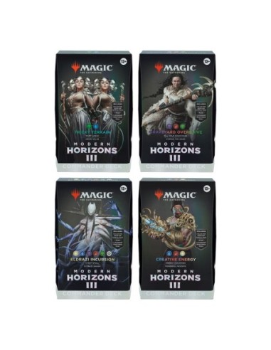 Magic the Gathering Modern Horizons 3 Commander Decks Display (4) english