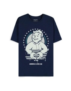 Fallout T-Shirt America Lives On Men's  Difuzed