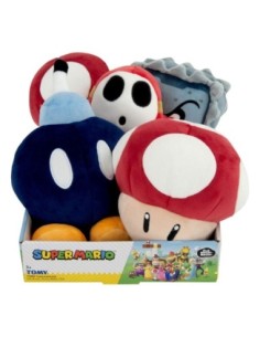 Super Mario Mocchi-Mocchi Junior Plush Figures Wave 10 15 cm Assortment (5)