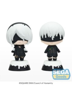 Hatsune Miku Figure 2-Pack 2B & 9S 7 cm  SEGA