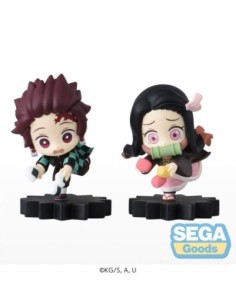 Demon Slayer: Kimetsu no Yaiba mOH!ment Figure 2-Pack Vol.1 7 cm