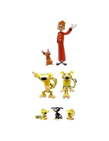 Marsupilami Mini Figure 7-Pack Characters 4 - 10 cm