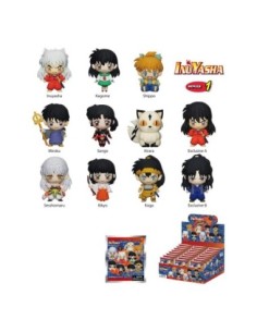 Inuyasha PVC Bag Clips Series 1 Display (24)