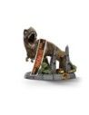 Jurassic Park  Mini Co. PVC Figure T-Rex Illusion Deluxe 15 cm  Iron Studios