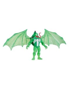 Spider-Man Epic Hero Series Web Splashers Action Figure Green Symbiote Hydro Wing Blast 10 cm