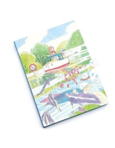 Ponyo Sketchbook Ponyo & Sosuke Flexi  Chronicle Books