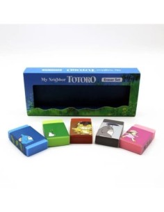 My Neighbor Totoro Eraser Set (5)  Chronicle Books