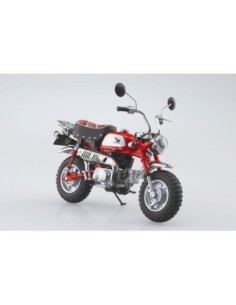 Diecast Bike Series Statue 1/12 Honda Monkey Limited Monza Red 11 cm  Aoshima