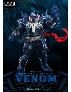 Marvel Dynamic 8ction Heroes Action Figure 1/9 Medieval Knight Venom 23 cm