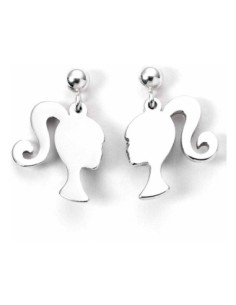 Barbie Stud Earrings Silhouette (Sterling Silver)