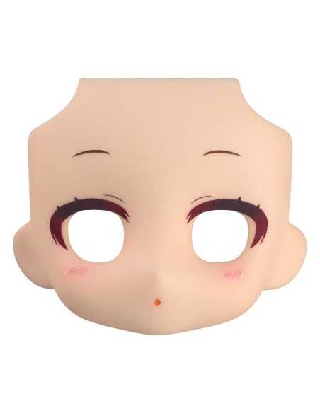 Nendoroid Doll Nendoroid More Customizable Face Plate Narrowed Eyes: With Makeup (Cream) Umkarton (6)