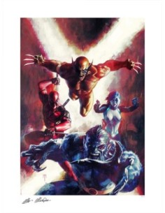 Marvel Art Print The X-Force 46 x 61 cm - unframed  Sideshow Collectibles