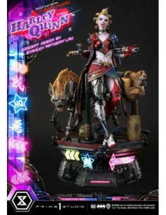 Batman Ultimate Premium Masterline Series Statue Cyberpunk Harley Quinn 60 cm