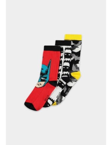 DC Comics Socks 3-Pack Batman 43-46